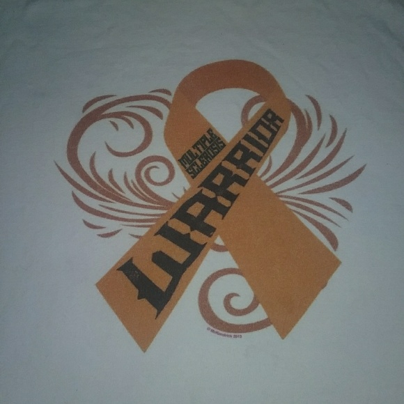 Multiple sclerosis warrior tshirt - Picture 2 of 2